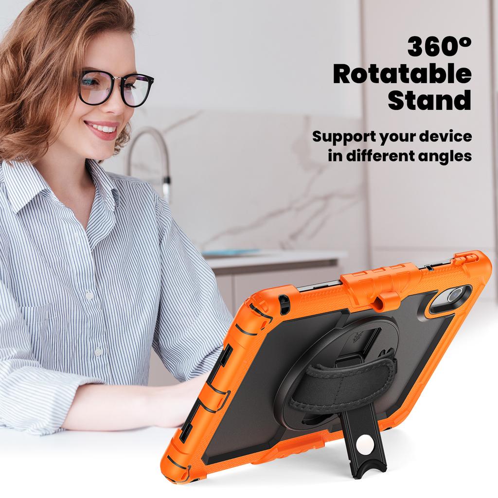 Für Lenovo Xiaoxin Pad 11 2025/2024/Idea Tab/K11 Gen 2/M11/K11 LTE (2024) Hülle PC+Silikon Tablet-Abdeckung