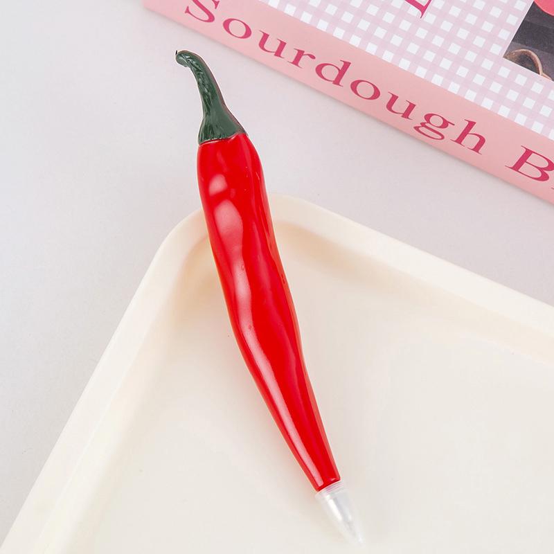 

Cute Cartoon Fruit Vegetables Shape Pen Creative School Office Gel Pens Gift Supplies Stationery