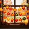 Halloween Thanksgiving LED String Lights: Pumpkins & Maple Leaves