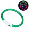 LED Dog Collar, USB Rechargeable Glowing Pet Dog Collar for Night Safety, Fashion Light Up Collar for Small Medium Large Dogs