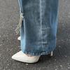 Detachable Jeans Brooch Tassel Cross Pendant Jeans Chain Fashion Tassel Pearl Foot Ankle  Unisex