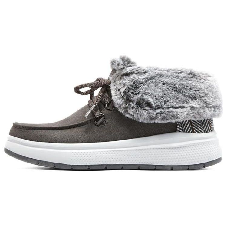 Skechers Bobs Skipper Wavr Durable Non-Slip Ankle Snow Boots Women boots Charcoal 114270-CCL 38