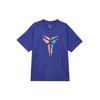 Max90 SS25 Kobe Camiseta Masculina Solta Simples Confortável de Manga Curta Tops Deep-Night HJ3423539