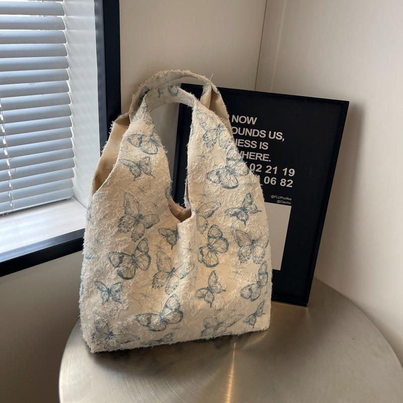 Stylish Large Capacity Tote Bag For Women Fashionable Summer Casual Canvas