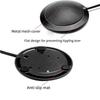 Computer Mic Portable USB Conference Microphone Nonslip Base Omnidirectional Condenser PC Microphone for Online Meeting