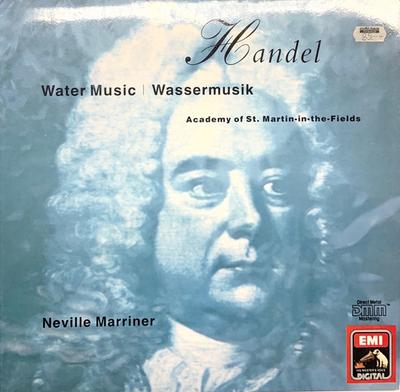 LP Record HANDEL ACADEMY OF ST. MARTIN-IN-THE - Water Music | Wassermusik 7498101 HIS MASTER'S VO Europe Classical Used