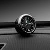 Montre à Quartz Lumineuse en Alliage de Voiture Résistante à l'Usure et aux Dommages Heure Montre Électronique Mode Voiture