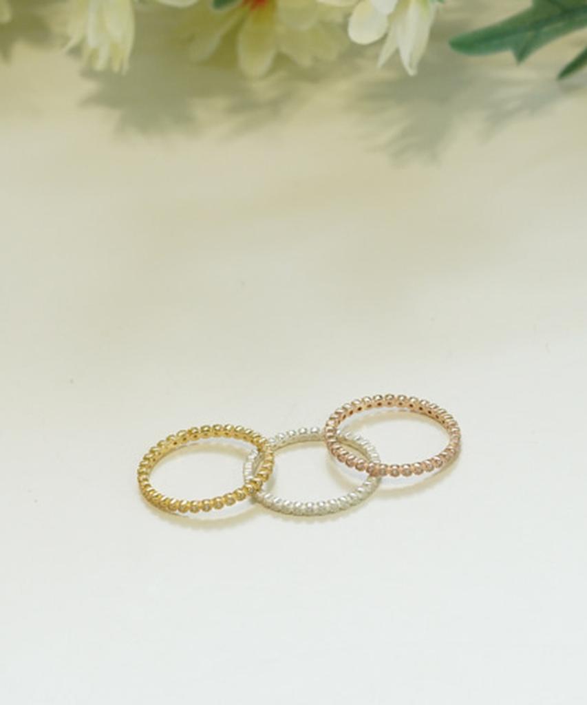 Alleun Silver 925 Thumb Layered Cubic Knee Ring