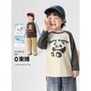Right European Style Boys' Long-Sleeve T-Shirt with Cartoon Raglan Sleeves, 2026 Spring and Autumn New Children's Clothing, Baby Top, Base Shirt