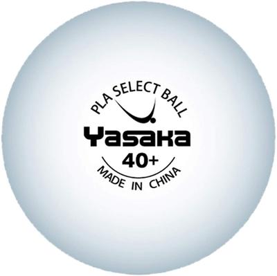YASAKA Plaselect Table Tennis 10 Dozen A61 Balls, White, (120 Balls),