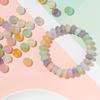 10Pcs/lot 5.5*10mm Resin Cat Eye Beads Colorful Round Loose Bead for DIY Bracelet Necklace Jewelry Making Accessories