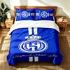 Al Hilal Saudi Football Club (14) 3pc set suitable for master bedrooms soft and comfortable an ideal gift for family and friends Includes one duvet co