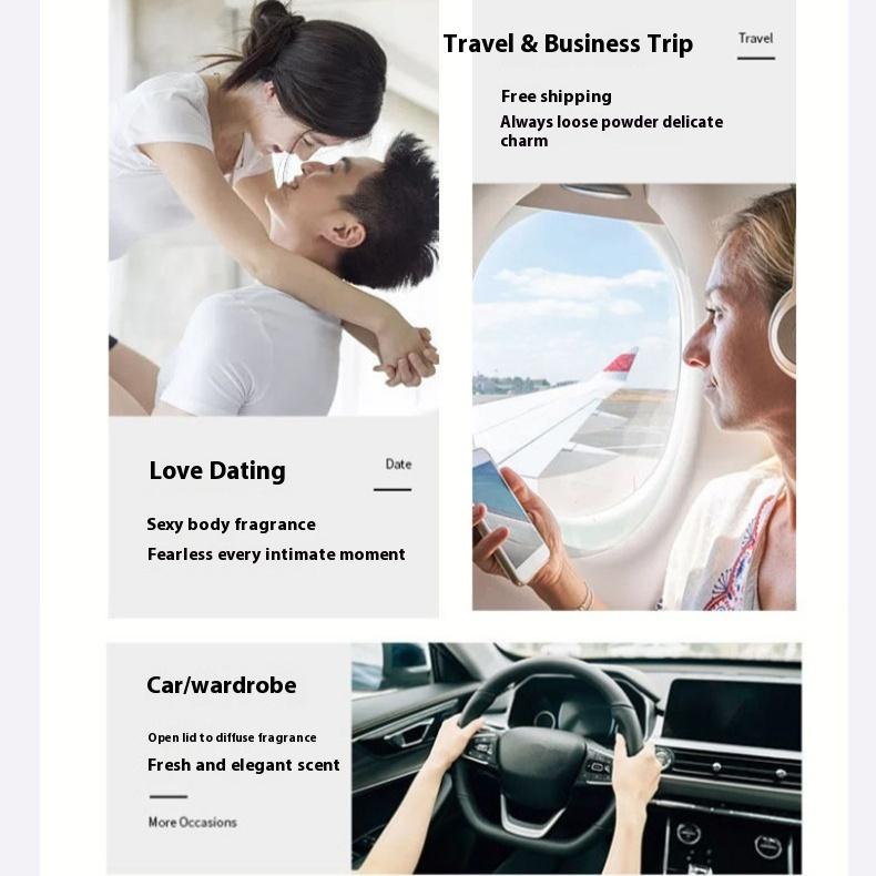 Solid Balm Lasting Fragrance Portable Solid Perfume