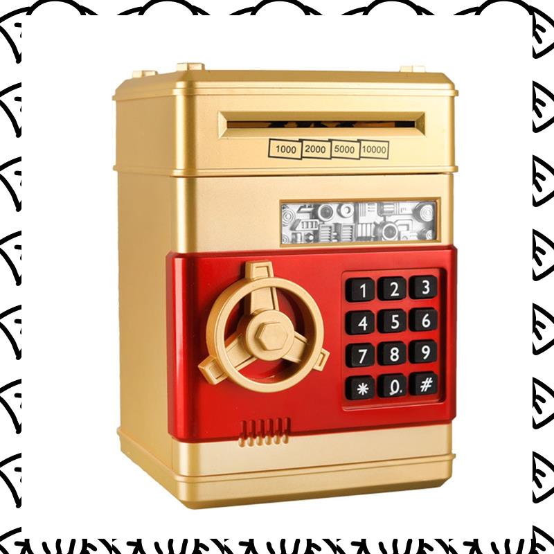 

A71Z Mini Piggy Bank Children s Safe Forboys/Girls Battery-Free Safe Bank Witheasy Retrieval System