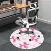 1pc Balloon Dogs Office Round Rug, Carpet for Office, Gaming, Lightweight Round Floor Mat yy260205053