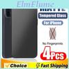 For Glass 4pcs Tempered Matte Iphone 14 13 12 11 15 Pro Max 7 8 16 Plus Frosted Screen Protector For Iphone 13 Mini X Xr Xs Max