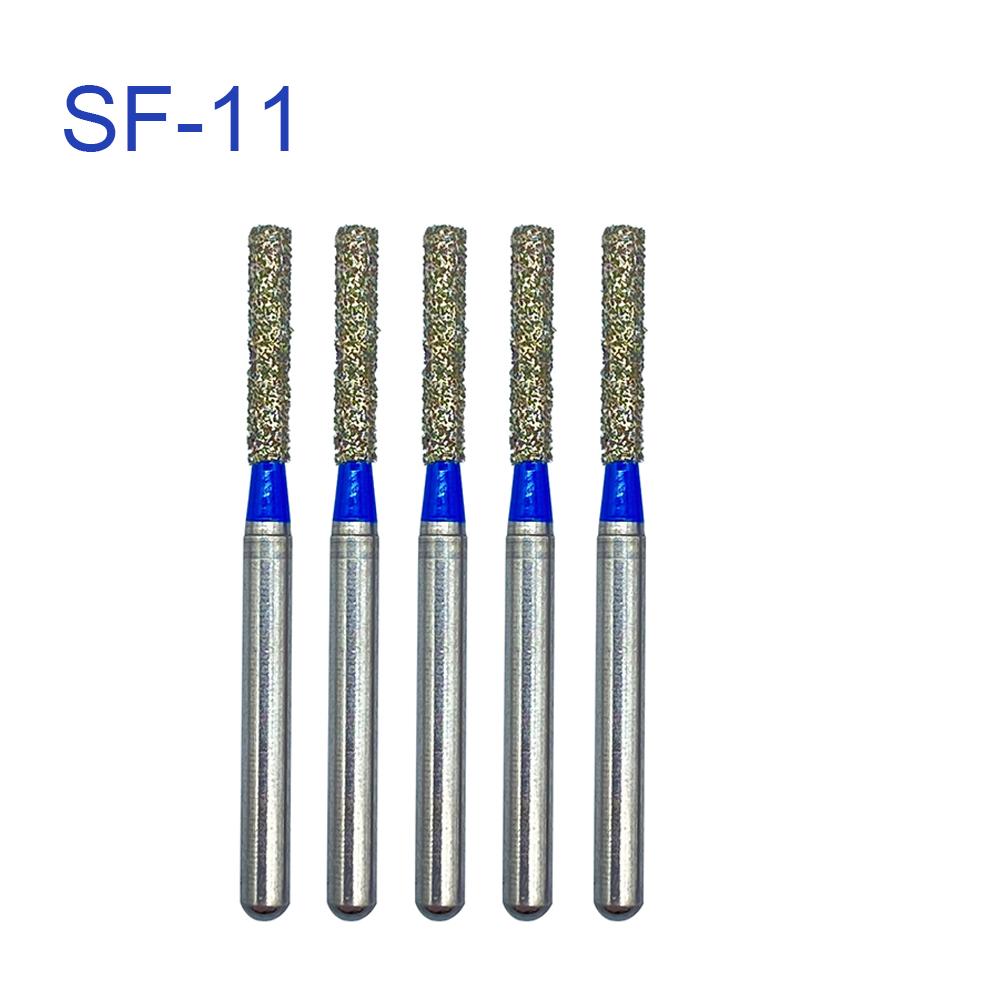 5Pcs/Pack, Jnsur Dental Diamond Burs Dental Drills For High Speed Handpiece Fg Dia 1.6Mm Dental Lab Technican Dentistry Material