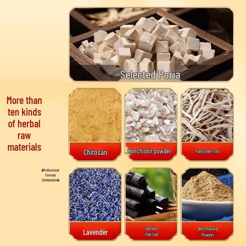 Hong Kong Apotheke Beifuß Fußpflege-Pflaster - Bambuskohle Sohlenwärmer & Akupressur-Massage