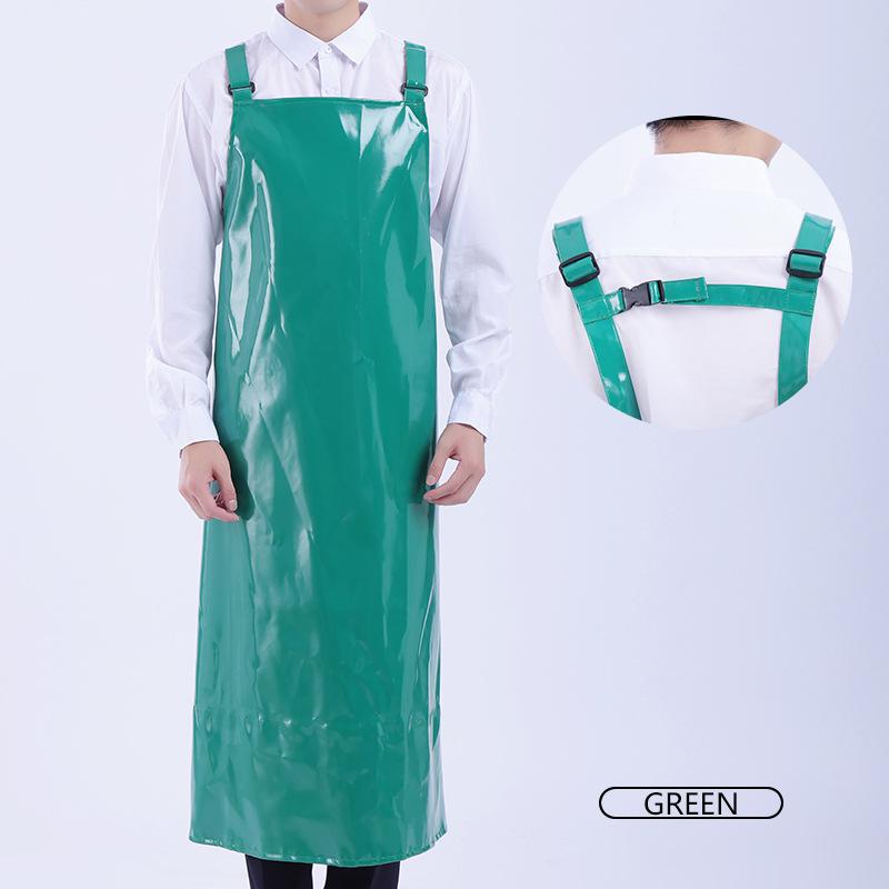 Waterproof PU Apron | Wear-Resistant & Oil-Resistant for Aquatic, Cold Storage, Slaughterhouse, and Food Industry Use