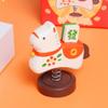Shakable Resin Cartoon Horse Statue Cartoon Zodiac Horse Decoration Home Decoration