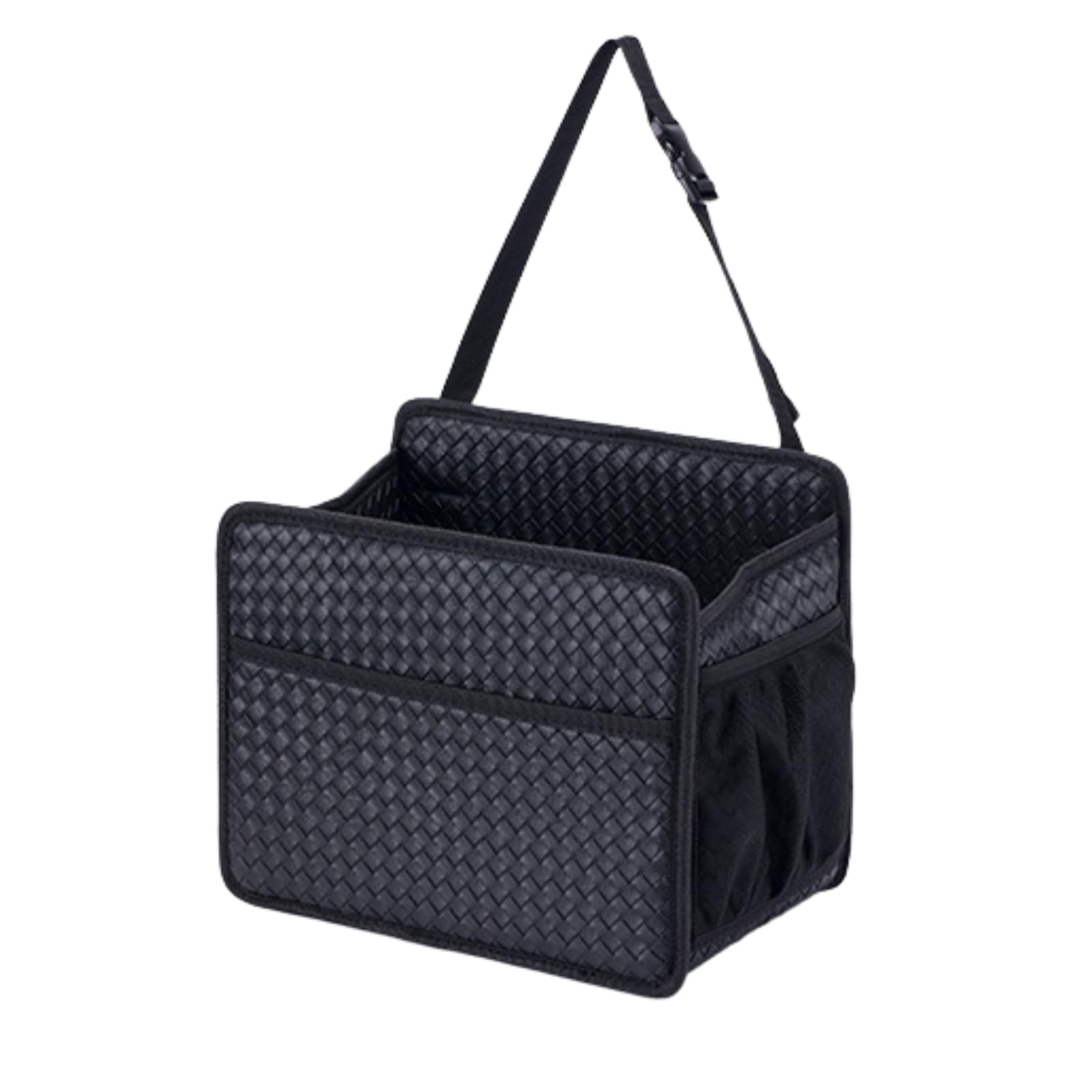 

modafusion Car Storage Car Trash Seat Drink Interior Seatback Passenger Luggage Luggage Seatside Large Capacity Leather Pattern Pocket, Can, Box,