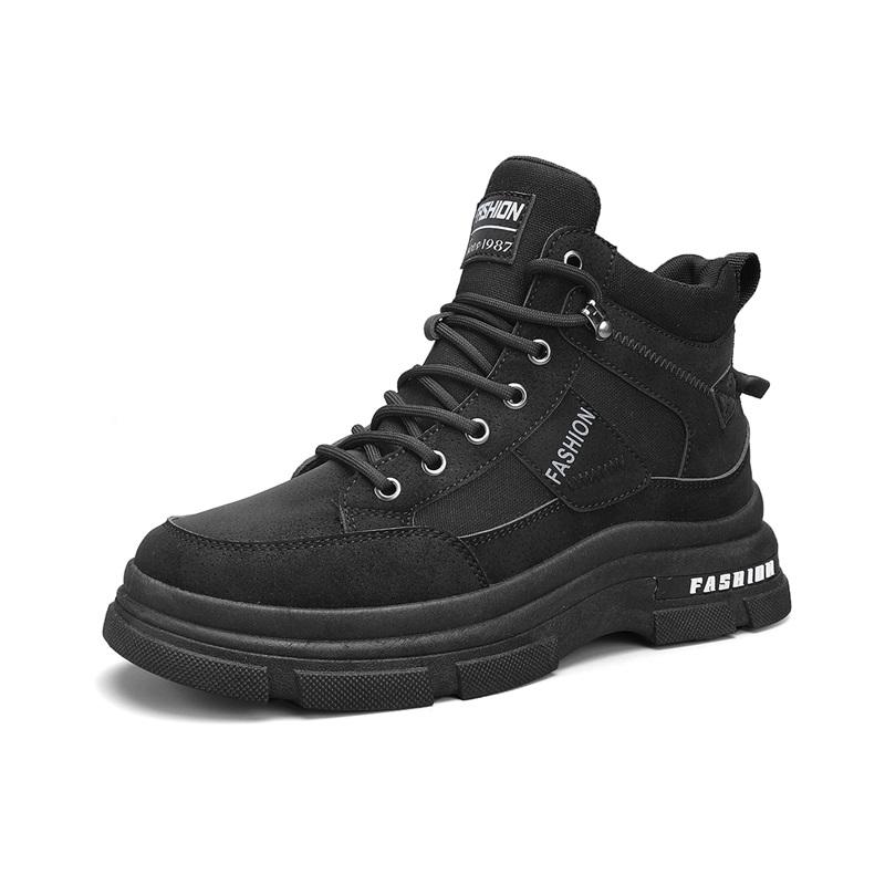 Men's Boots Non-slip Casual Sports Shoes Wear-resistant Hiking Shoes Outdoor 2025 Fashion Comfortable Flat Walking Shoes for Men