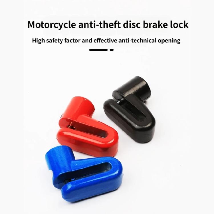 Mountain Bicycles Brakes Padlock Motorcycle Bike AntiTheft Wheel Disc Brakes Lock Safety Disc Wheel Lock with Key