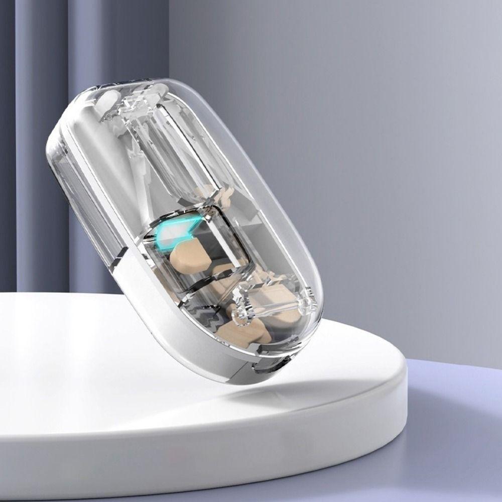 Plastic 2 in 1 Pill Cutter Sealed Pill Storage Box Practical Drug Tablet Organizer For Home Use