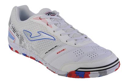 Mundial 23 MUNW IN, Mens White Indoor Football Trainers