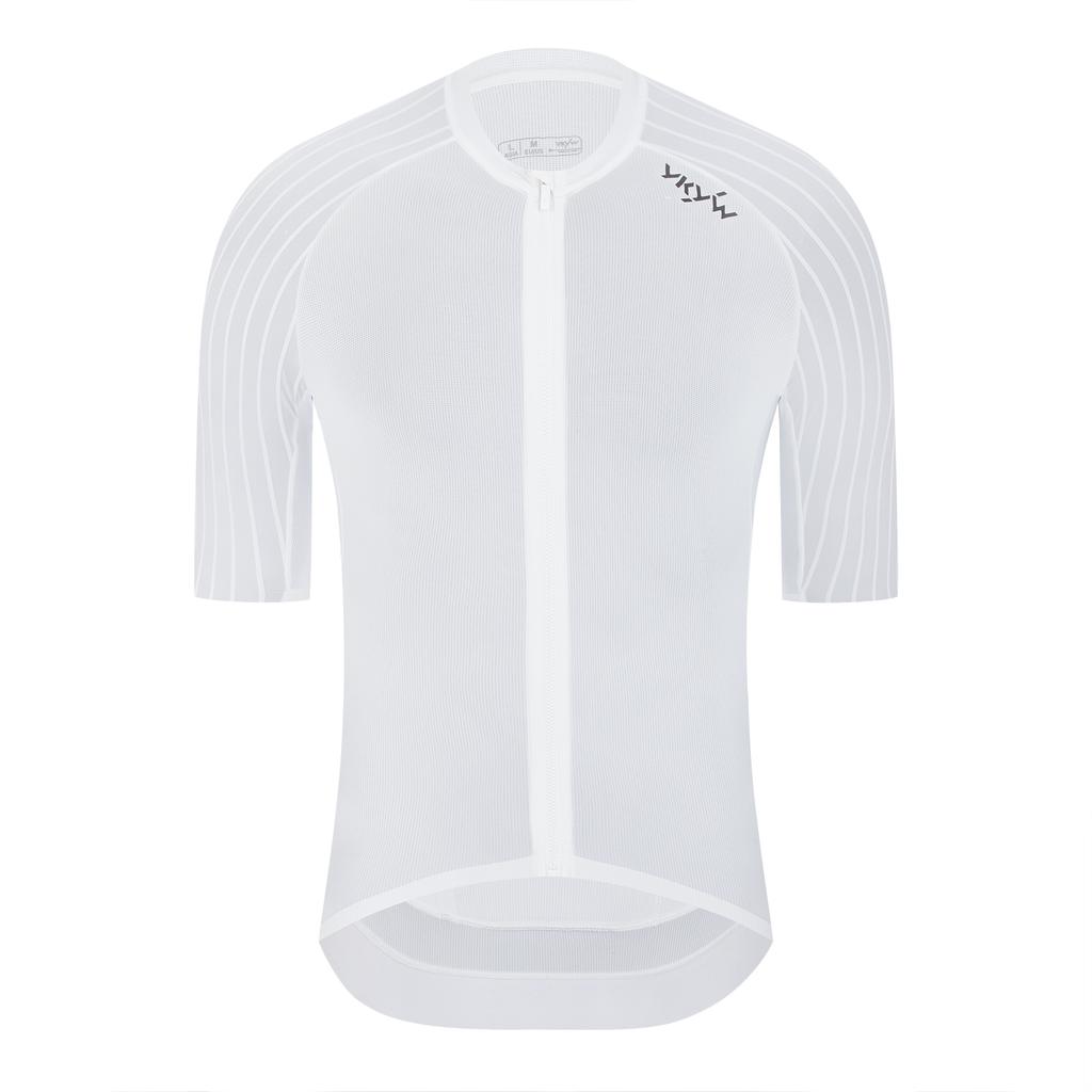 Maglia da Ciclismo Estiva da Uomo Maglia da Bici da Strada Cerniera YKK Maglia da Bicicletta Traspirante Aerodinamica Manica Raglan