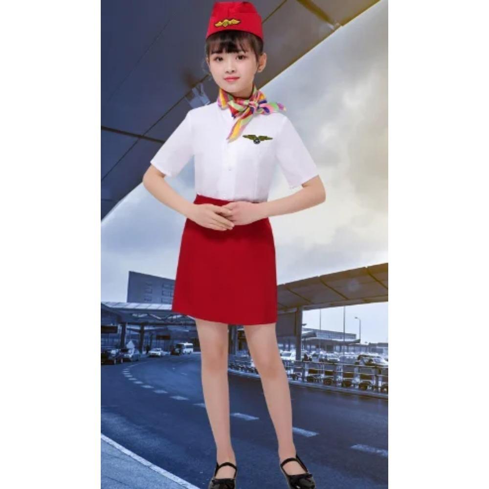 New 2025 Halloween Boys Girls Stewardess