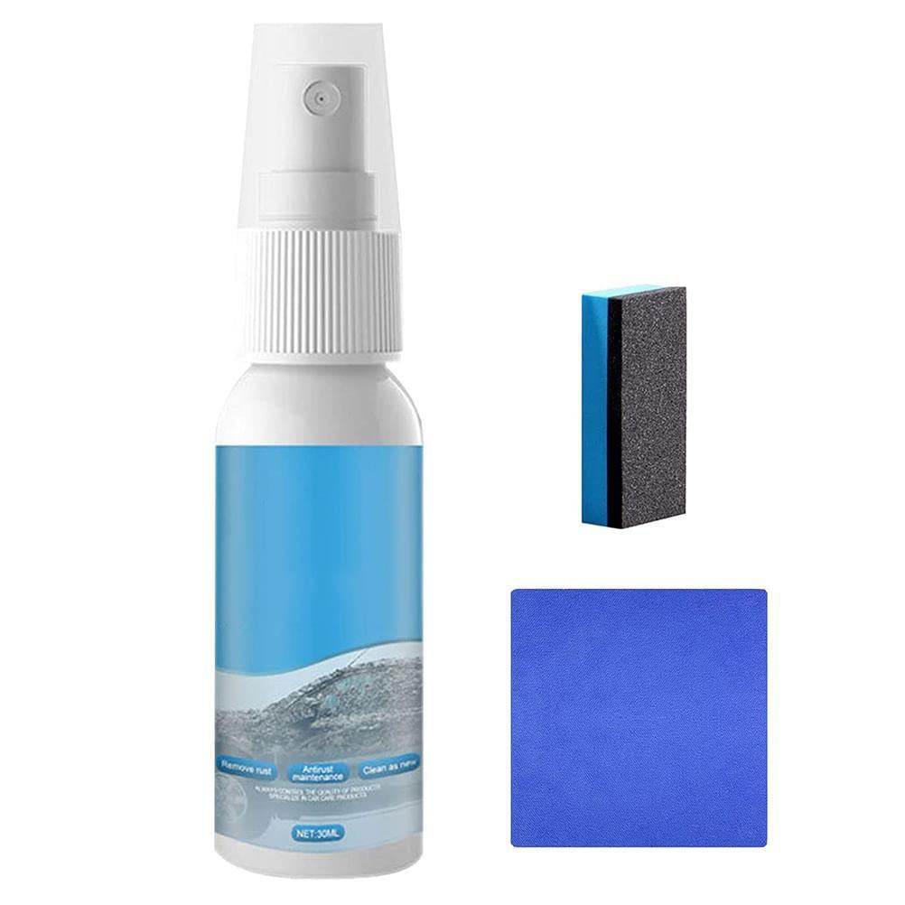 Metal Remover, Remover,Dirt Remover Stain Remover for Car Maintenance Cleaning Iron Powder Sponge and Cleaning Cloth (#1)