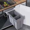 Embedded Modern Trash Can Kitchen Simple Separate Trash Bins Balcony Large Capacity Garbage Bin Food Disposal Rubbish Can