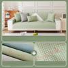 Summer Ice Silk Sofa Cushion Summer Mat Cool Feeling Cool Pad Summer Sofa Cover Non-Slip Straight Row Cushion Cover Towel