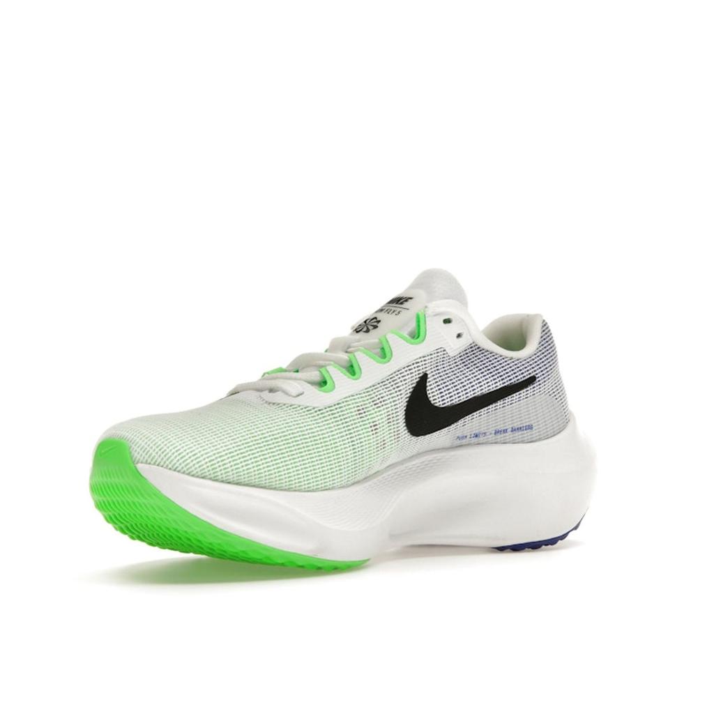 Nike Zoom Fly 5 White Green Strike Blue Men Sneakers Racer-Blue Black DM8968-101