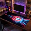 Tappetino per Mouse Grande Personalizzato Bayern Monaco, Stampa Testo Nome Personalizzato, Tappetino da Scrivania Antiscivolo con Logo Calcio, Regalo per Gamer