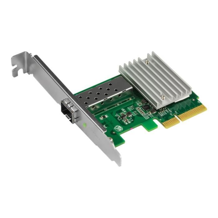 10Gb Ethernet Card - TRENDNET - TEG-10GECSFP - PCI Express 2.0 X4 - 1 Port - Fiber Optic