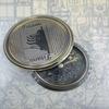 Titanic Ship Antique Pocket Compass – Vintage Black Brass Nautical Navigation Tool, 7 cm
