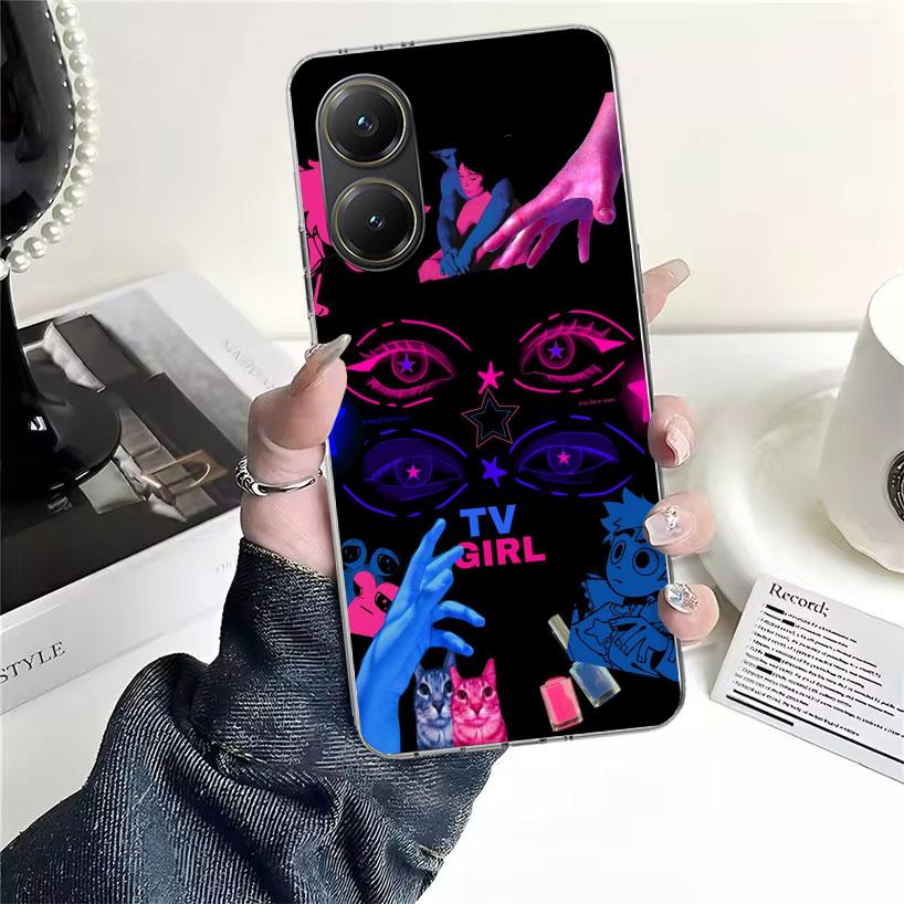 TV Girl Album Soft Phone Case For Xiaomi Redmi 15C 15 13C 13 Poco X5 X6 X7 F7 Ultra M7 12C 12 10 10C 9C 9A 9T 9 Fundas Poco X3 X