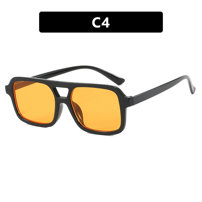 

Classic Vintage Square Sunglasses for Women Fashion Frame Women Double Beam Sun Eyeglasses Brand Retro Designer Style Outdoor Sun Eyeglasses UV400 Only 1pcs sunglasses