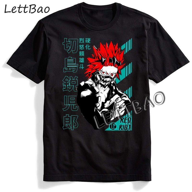 Harajuku Shirt Anime My Hero Academia My Boku Katsuki Bakugou O Neck T Shirt Casual Funny