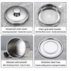 Stainless Steel Oil Strainer Pot Container with Fine Mesh Jug Storage Can with Filter with Base Cooking Oil Pot Kitchen Tools
