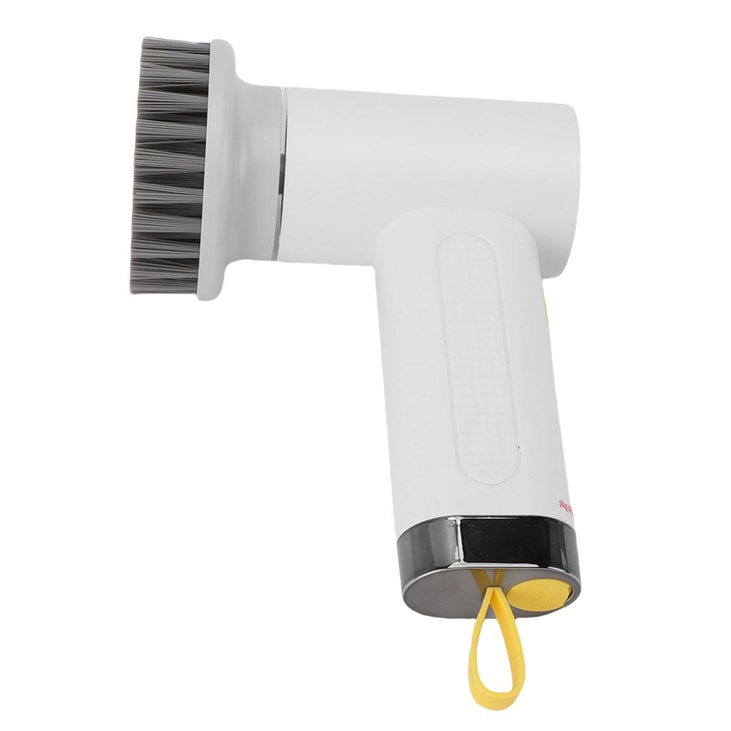 Electric Rotating Cleaning Brush 2 Speeds Cordless Shower Scrubber with 3 Replaceable Heads for Bathroom Kitchen Tile Window Floor