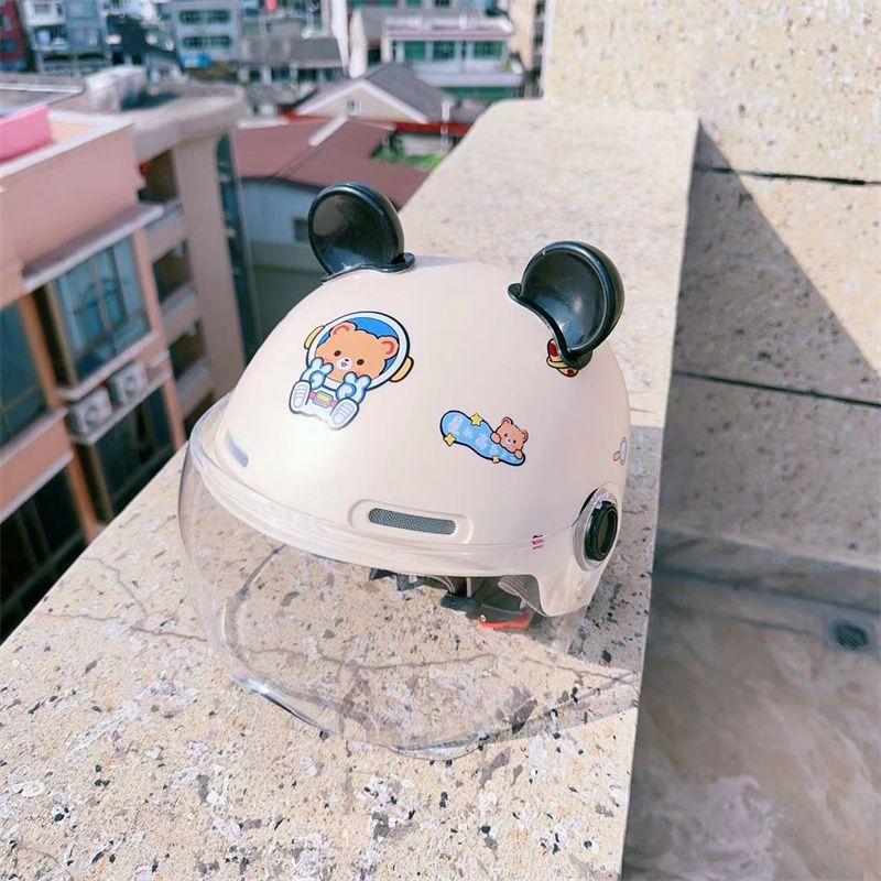 

Дитячий шолом Електровелосипед Мотоцикл Хлопчик Дівчинка Діти Катання Захисна Технологія Відчуття Безпеки Шолом