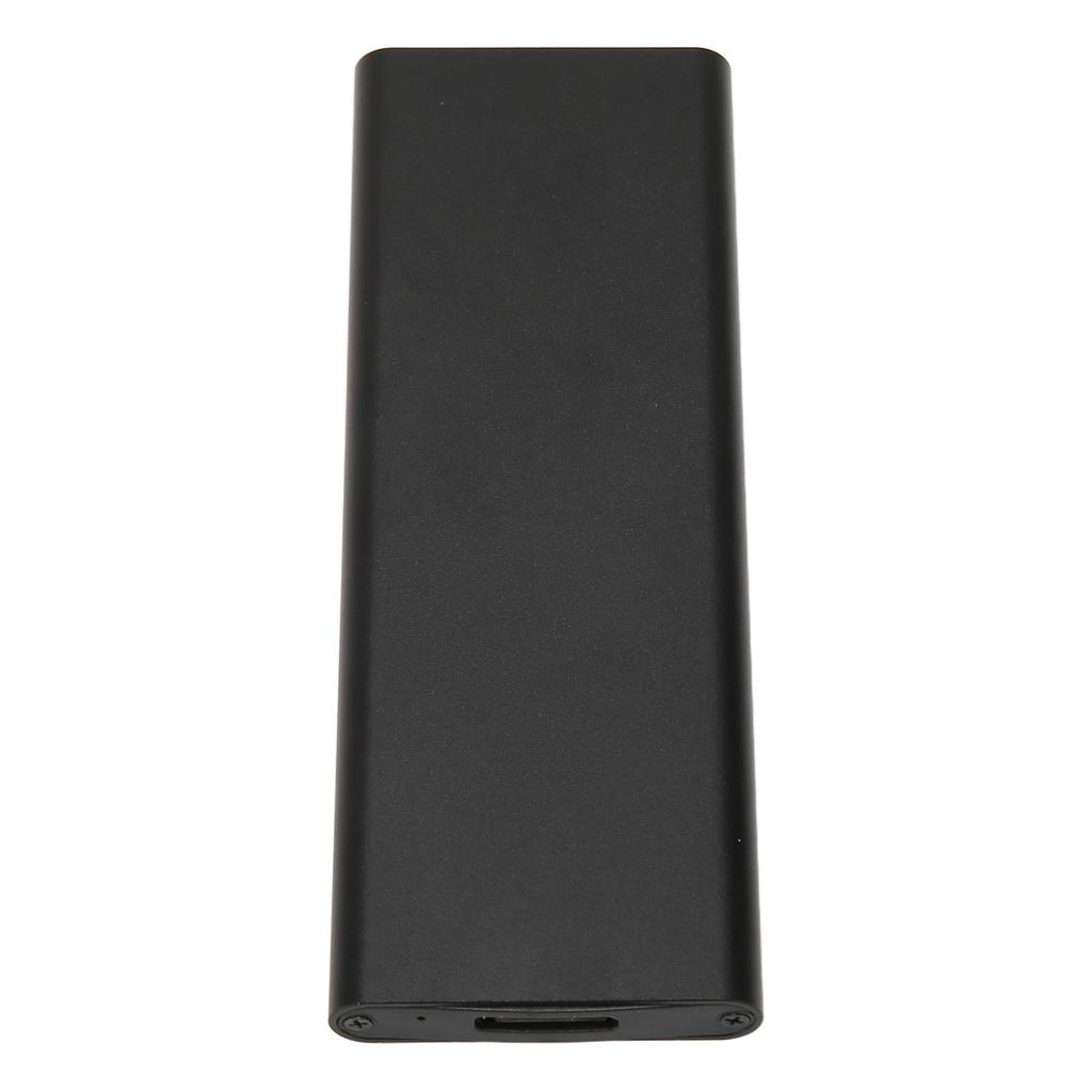 SATA SSD Enclosure M.2 NGFF To USB 3.0 Aluminium Alloy OTG WTG Function Hard Drive Enclosure for Laptop Desktop Black
