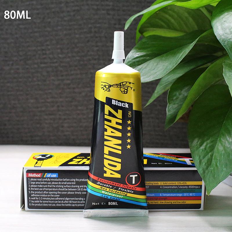 

15/50/80 мл Черный Клей для Ремонта Громкоговорителя Поролоновый Подвес Пылезащитный Колпачок Резиновый Подвес Диффузор Сильный Клей