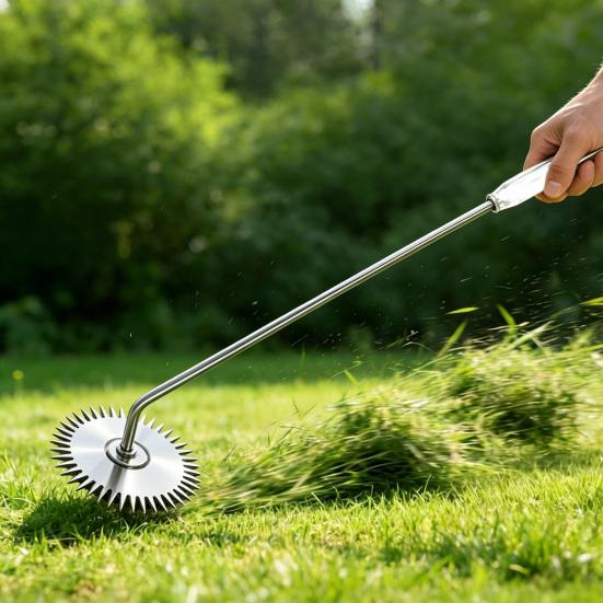 Hand-Unkrautstecher mit 360-Grad drehbarem Kopf Unkrautzieher mit ergonomischem Griff Manuelles Unkrautentfernungswerkzeug zum Ausreißen von Löwenzahn Distel Garten Rasen Terrasse