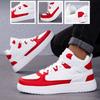 Men‘s Shoes Fashion High-top Sneakers High Quality Leather Casual Shoes Classic Lace Up Ankle Boots Sport Running Shoes for Men
