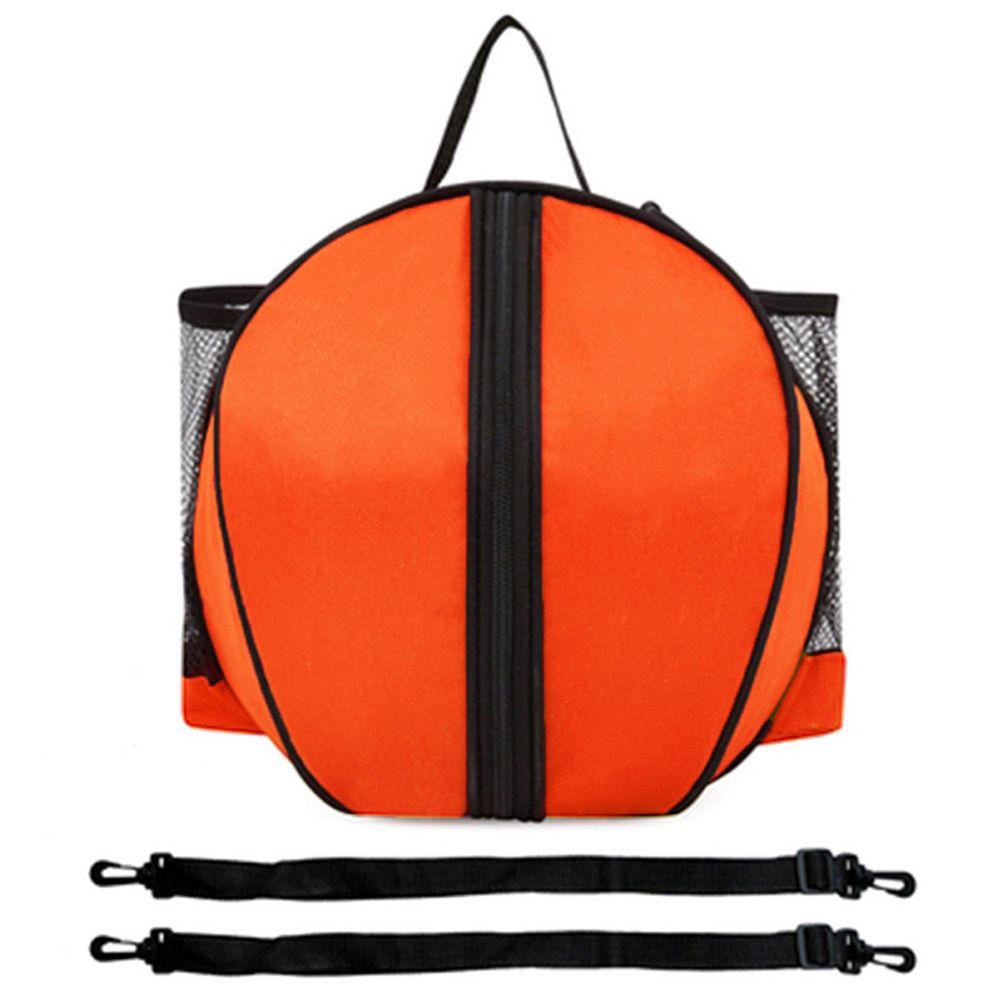 Sport Round Shape Adjustable Basketball Bag Football Handbag Volleyball Shoulder Bags Ball Backpack