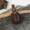 Medieval Leather Pouch Portable Coins Purse Medieval Belt Pouch Renaissances Belt Pouch Dices Bag for Men Womens Gifts